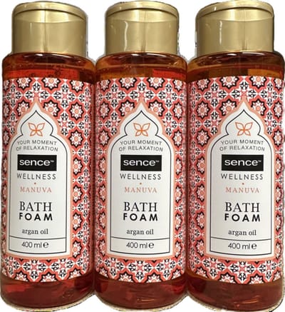 Sence Of Wellness Bath Foam Manuva 3 x 400 ml