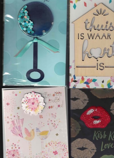 Wenskaarten Hallmark - set van 10 - 10 stuks - every day 10x - assorti - mix - super aanbieding