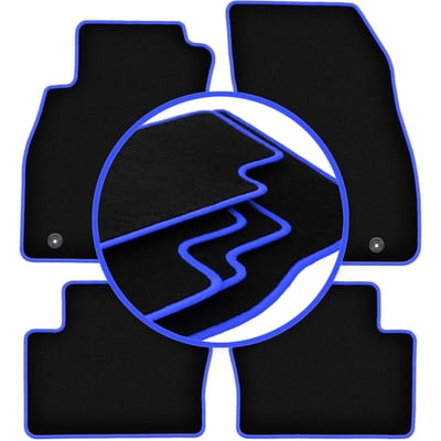 CARLUX-BLUE automatten voor: Chevrolet Malibu V stationwagen, liftback, sedan (2011-2015)