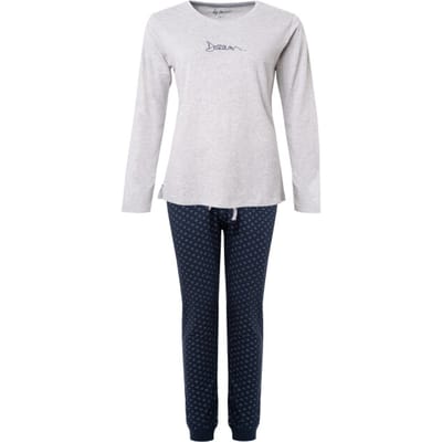 By Louise Essential dames pyjama set lang katoen