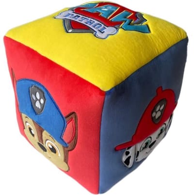 Kussen - Kubus - PAW PATROL - Microvezel - 25 x 25 x 25 cm