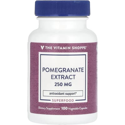 The Vitamin Shoppe, Extrait de Grenade, 250 mg, 100 Gélules Végétales