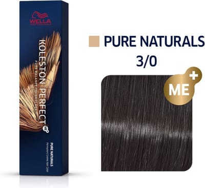 Wella Professionals Koleston Perfect Me+ - Haarverf - 3/0 Pure Naturals - 60ml