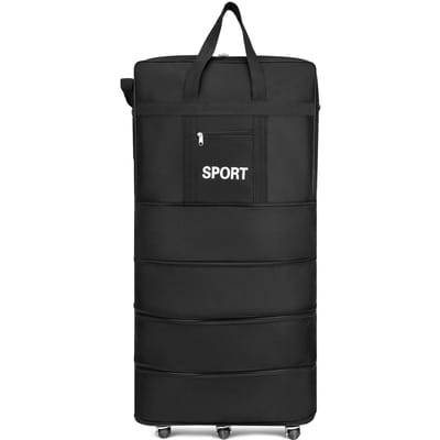 Sac de valise extensible, sac à bagages pliable pour les voyages d'affaires 39inch