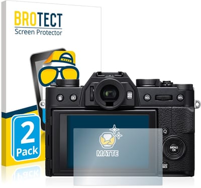 BROTECT - Screenprotector voor Fujifilm X-T20 - Folie Beschermfolie matte 2 Stuks
