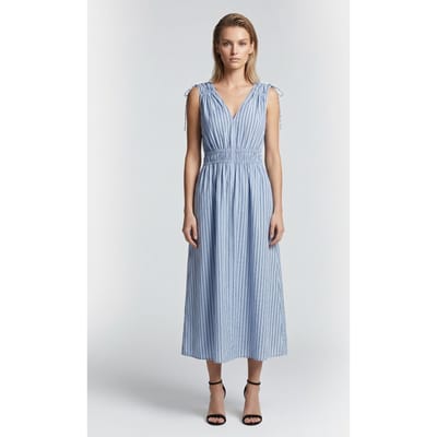 & Other Stories Selena Dress Blue Size: S | Midi Dresses Outlet | Dames | Blauw