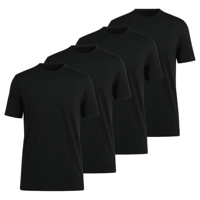 OLYMP T-shirt 4 Pack Crew Neck T-Shirt Verpakking van 4