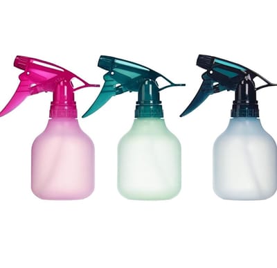 Cosensi- Spuitfles Professioneel - 3 Stuks 200 ml - Verstelbaar Mondstuk - Duurzaam PVC - Geschikt voor Planten/Kappers - Veelzijdig Gebruik - Sproeifles