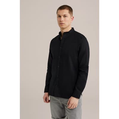 WE Fashion Shirt Black Taglia: S | Maglie a manica lunga Outlet | Uomo | Nero