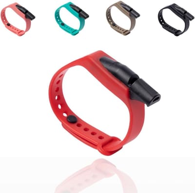 Hondenfluitje met Armband - Terugroepfluitje Hondentraining - Hondentraining Opvoeden - Vaatwasserbestendig Voedselveilig - Niet gespecificeerd - Rood