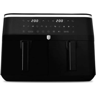 BerlingerHaus BH9883 Airfryer 9 l 3100 W Anti-aanbaklaag, Heteluchtfunctie, Kijkvenster, Timerfunctie, Digitale timer, 2 gescheiden