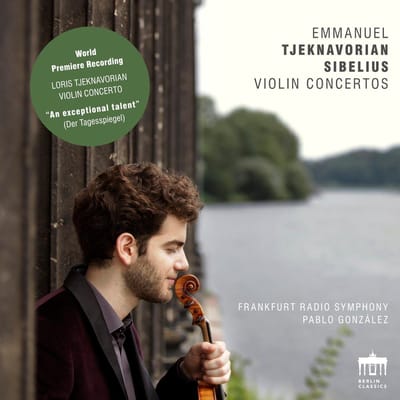 hr-Sinfonieorchester, Pablo González - Tjeknavorian & Sibelius: Violin Concertos (CD)