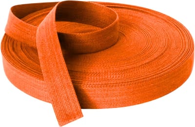 Judoband 40 mm - Rol 50 meter - Oranje