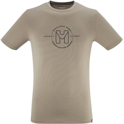 Millet Ubic Light T-shirt Met Korte Mouwen Beige S Man
