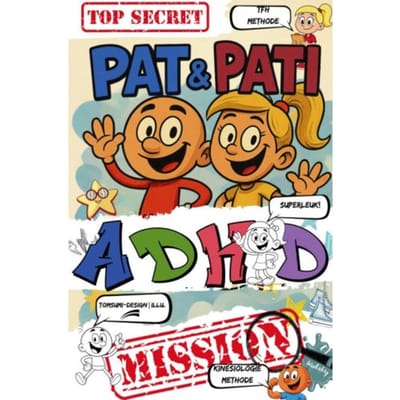 Pat & Pati Adhd Mission Top Secret - Emma-Johanna Winterberg