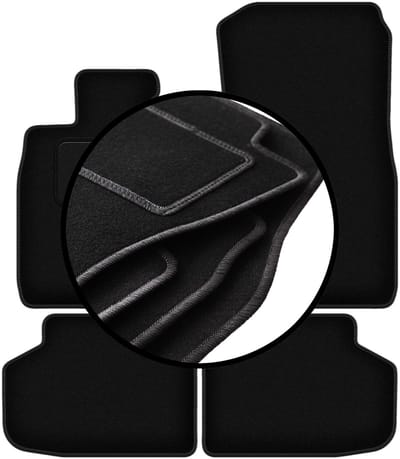 Complete set veloursmatten voor: BMW 7 F01 xDrive (2008-2015)