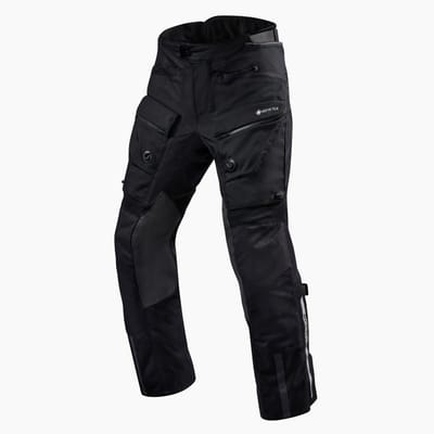REV'IT! Trousers Defender 3 GTX Black Standard Motorcycle Pants - Maat M - Broek