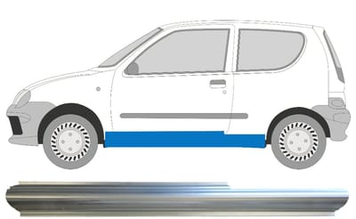 Reparatie dorpel voor Fiat Seicento 1998-2010 / Links