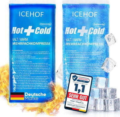 Koelpads Set voor Koude en Warmte Therapie - Flexibele Gel Compressen voor Pijnverlichting en Herstel