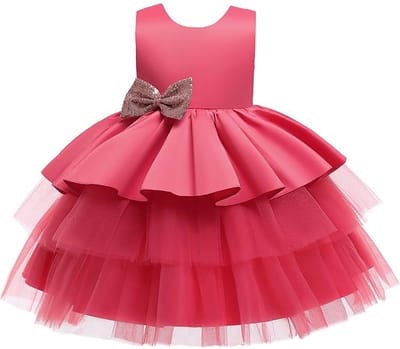 Prinsessenjurk meisje - Het Betere Merk - feestjurk meisje -maat 134/140 (140) - bruidsmeisjes jurken - communie jurk - bruidsmeisjes jurken voor kinderen - cadeau meisje - lange gouden prinsessenhandschoenen - perzik
