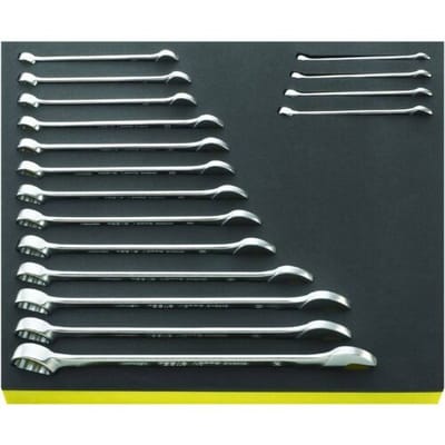 Stahlwille 96830164 TCS 13/17,6-24MM Ring-steeksleutelset Sleutelbreedte (metrisch) 8 - 19 mm