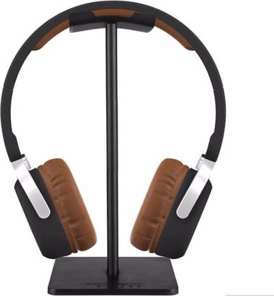 Staande Headset Houder Zwart - Koptelefoon Houder - Hoofdtelefoon Stand / Standaard - Headphones Stand Black