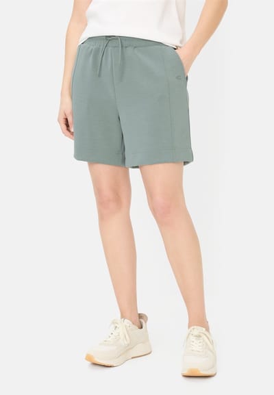 camel active Broek met trekkoord - Maat womenswear-XXS - Jadeblauw