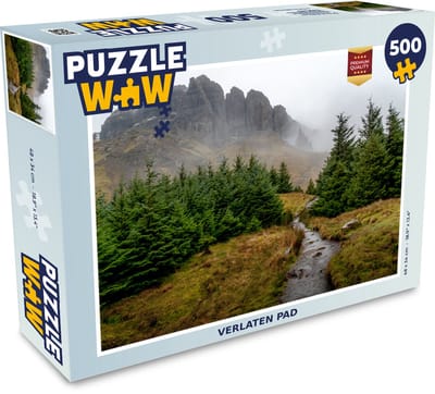 Puzzel Verlaten pad - Legpuzzel - Puzzel 500 stukjes
