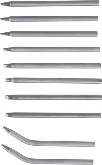10-delige soldeerstiften set 15 en 25 Watt