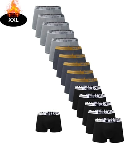 Nivard Onderbroeken Heren - Boxershort - Ondergoed - Boxer - Underwear - Mannen - 15 Pack - Gemengd - XXL