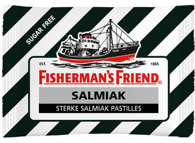 Fisherman s Friend Salmiak Suikervrij - 12 toonbankdisplaays (24 x 25 g) - 288 zakjes
