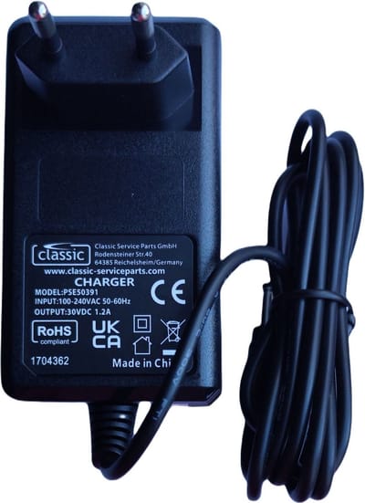 Samsung Bespoke Jet, Jet 85 en Jet 95 Serie Oplader (Plus.Parts® alternatief voor DJ44-00013H)