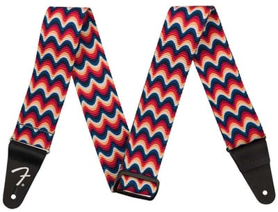 Fender Retro Ribbed Polyester Gitaarband Ripple Design 0990637214