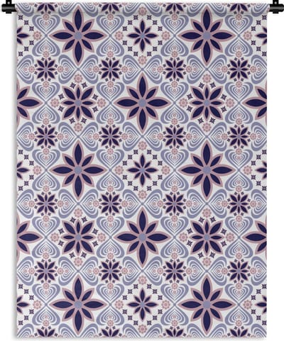 Wandkleed - Wanddoek - Bloemen - Luxe - Design - 150x200 cm - Wandtapijt