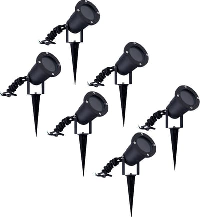 Ledvion - 6X LED Prikspots - IP65 - GU10 - 1M