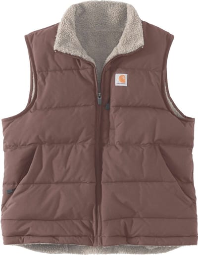Carhartt Damesvest Relaxed Midweight Utility Vest Nutmeg