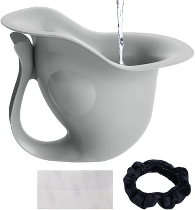 Baby Plas Potje - Zindelijkheidstrainer - Oefenen Zindelijkheid - Schattig Vis Design - 20 cm Hoog - Grijs