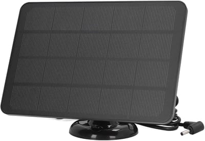 OmGoods - Dailygoody - Zonnepaneel Beveiligingscamera - 12W Oplader - IP65 Waterdicht - Zonne-energie - Voor Ring Spotlight en Stick Up Cam
