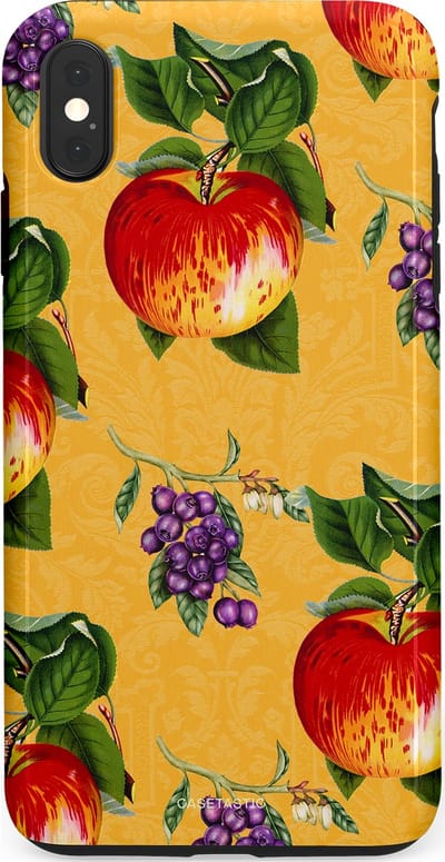 Casetastic Hoesje Geschikt voor Apple iPhone Xs Max - Stijlvolle Beschermende Duo-layer Case - Picknick