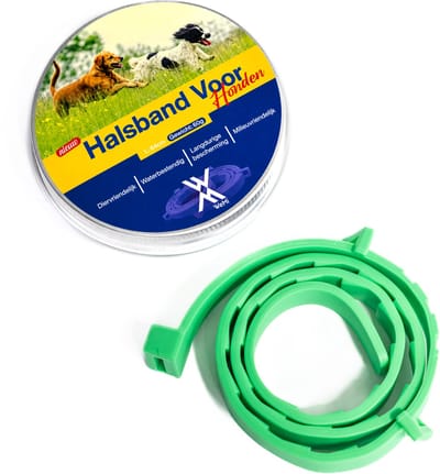 TeekShield Halsband - Hond/Puppy - Groen - Comfortabele Siliconen Halsband in Verstelbaar Design