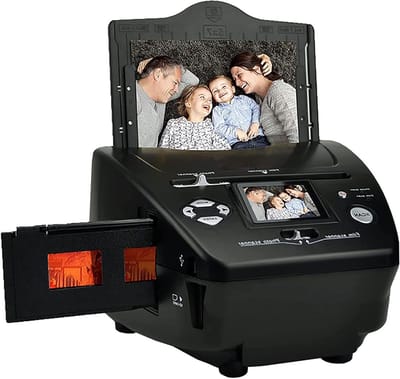 Digitale Film Scanner - Negatieven Scanner Dia Scanner - Oude Foto's Digitaliseren - Met 2.4" LCD Scherm - 16 Megapixel