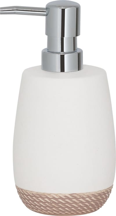 Sealskin Braid - Zeepdispenser - 400 ml vrijstaand - Wit