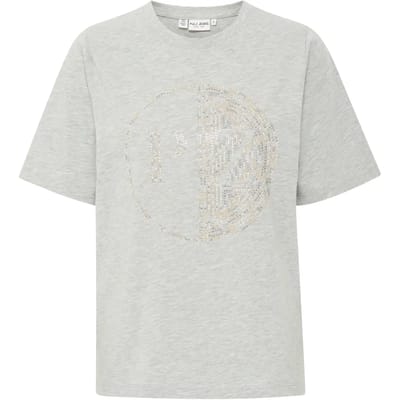 Dames-T-shirt Pulz Jeans Ayla Logo