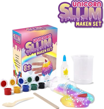 SEZGoods Unicorn Slijm Mega Set - Slijm Maken Pakket - Slijm Maken Voor Kinderen