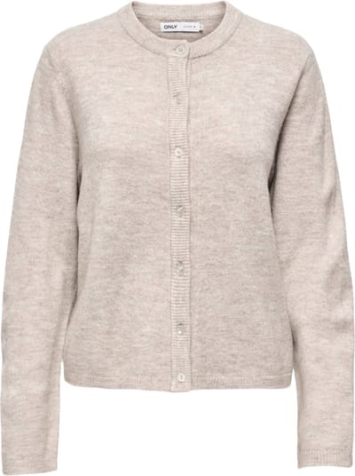 Loose Fit gebreid jack met ronde hals model 'SIMONI'