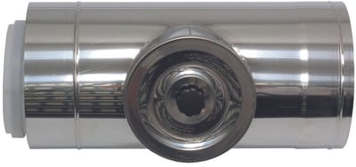 Vaillant Revisie-element DN 225/160 roestvrij staal voor rookgasafvoersysteem gevel DN 160, 0020095589