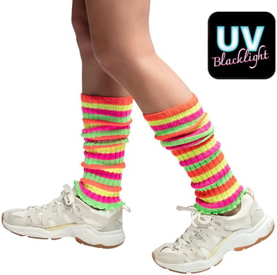 Boland - Beenwarmers Neon Neon - Volwassenen - Vrouwen - -