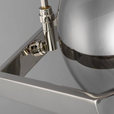 Feiss LED Hanglamp Harper | 1X E14 Max 60W | Dimbaar | Polished Nickel