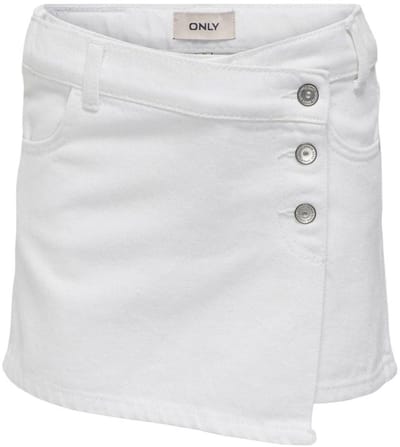 ONLY KOGJENNY SKORT DNM PIM020 NOOS Meisjes Rok - White