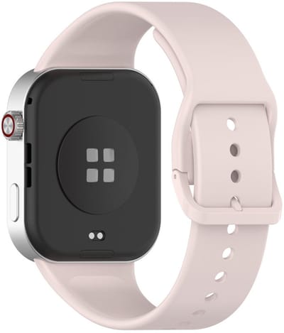 Siliconen bandje - geschikt voor Xiaomi Smart Band 10 Pro, Smart Band 9 Pro, Smart Band 8 Pro, Redmi Watch 4, Redmi Watch 5 en Redmi Watch 6 - gespsluiting - roze